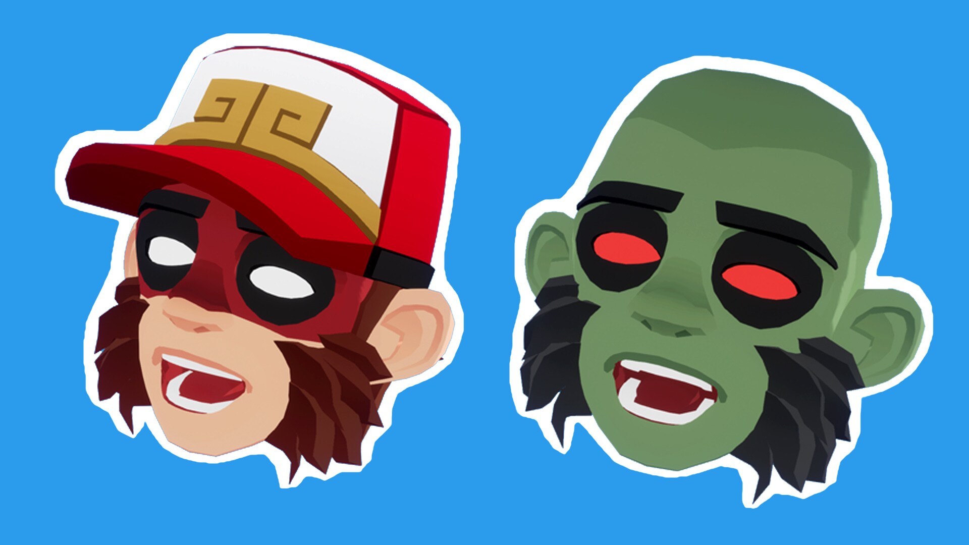 Unlit Stylized Urban Monkey